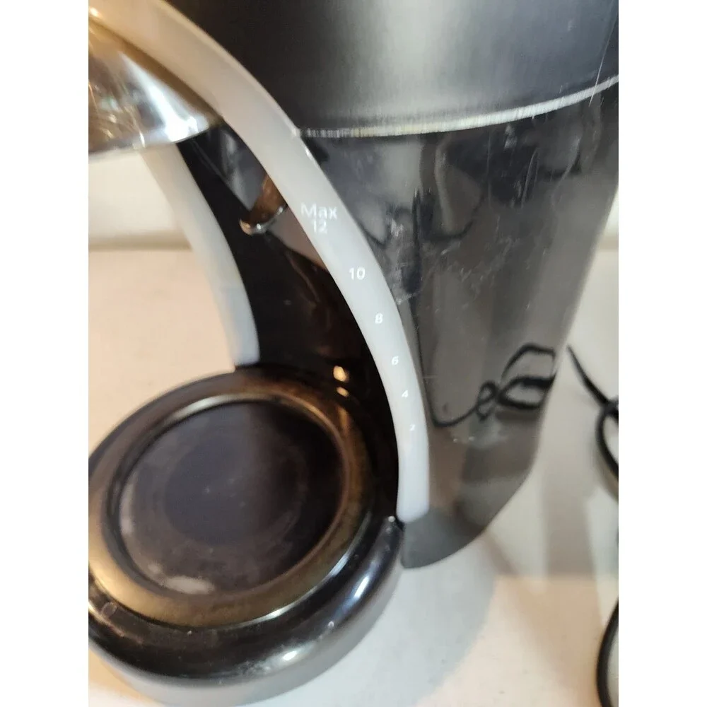 MR. Coffee Programmable 12 Cup Black With Stainless Steel BVMC-LMX43 (1073)